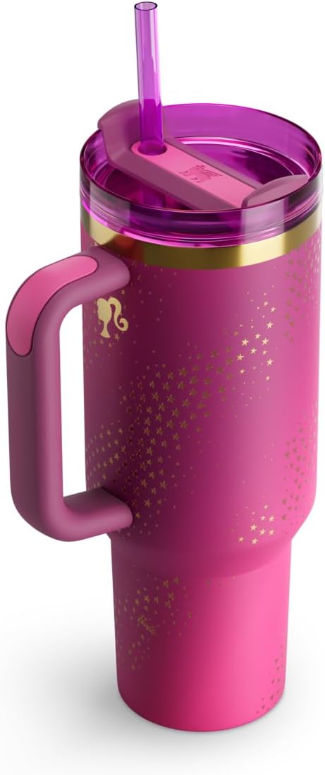 Stanley x Barbie 70s Superstar 40oz Quencher H2.0 Tumbler – Pink MY MODERN MART