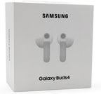 Samsung Galaxy Buds4 wireless earbuds with charging case