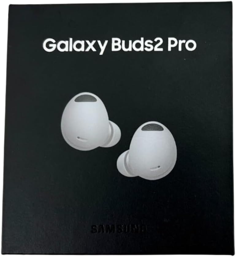 Samsung Galaxy Buds2 Pro wireless earbuds with charging case