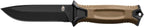 Gerber StrongArm serrated fixed blade knife in Coyote Brown