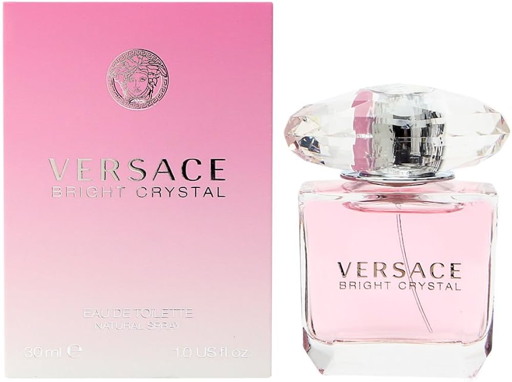 Versace Bright Crystal EDT 90ml pink bottle for women