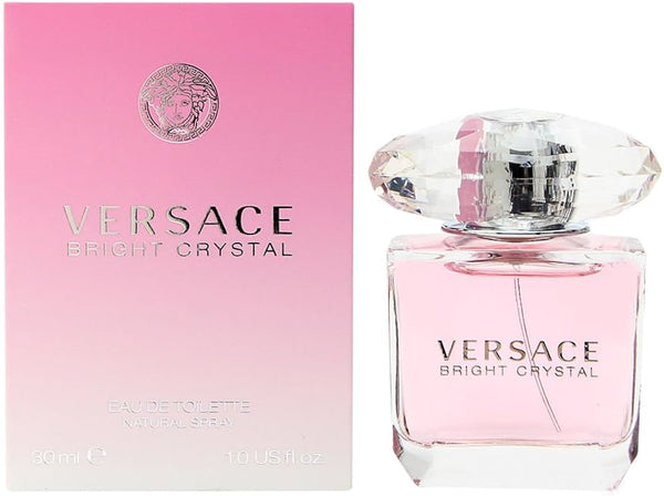 Versace Bright Crystal EDT 90ml pink bottle for women