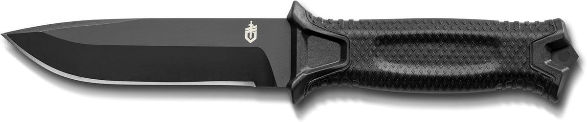 Gerber StrongArm Fixed Blade Knife | Full Tang Survival Knife with Sheath, Black MY MODERN MART