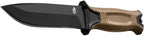 Gerber StrongArm Serrated Fixed Blade Knife | Full Tang Tactical Knife, Coyote Brown MY MODERN MART