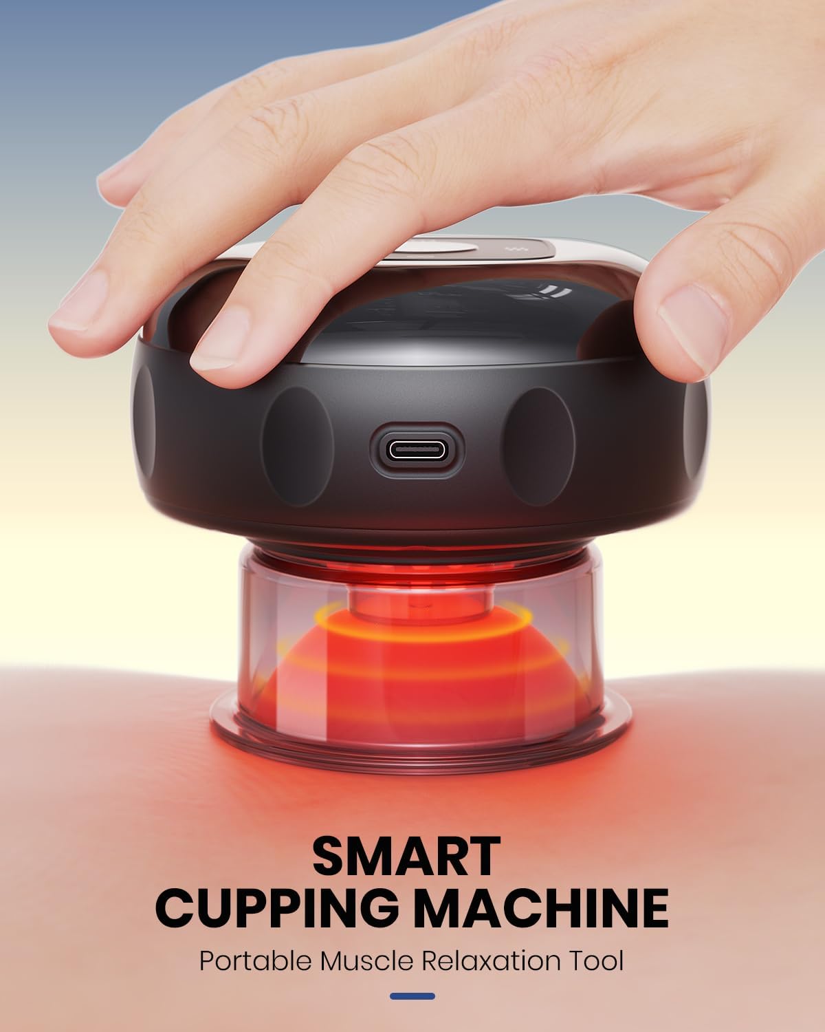 Electric Cupping Therapy Set 2-Pack – Smart Massager with Heat & Red Light My Modern Mart