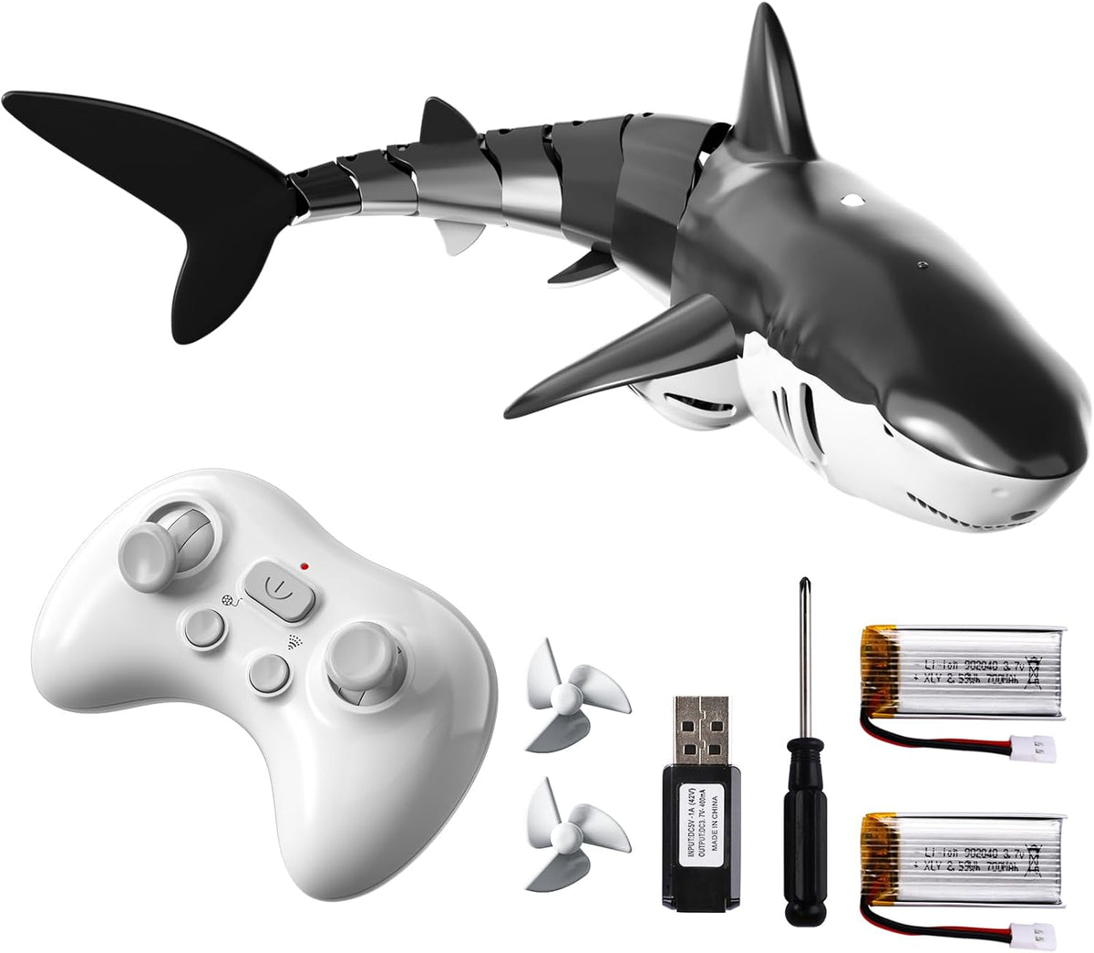 Remote control shark pool toy for kids