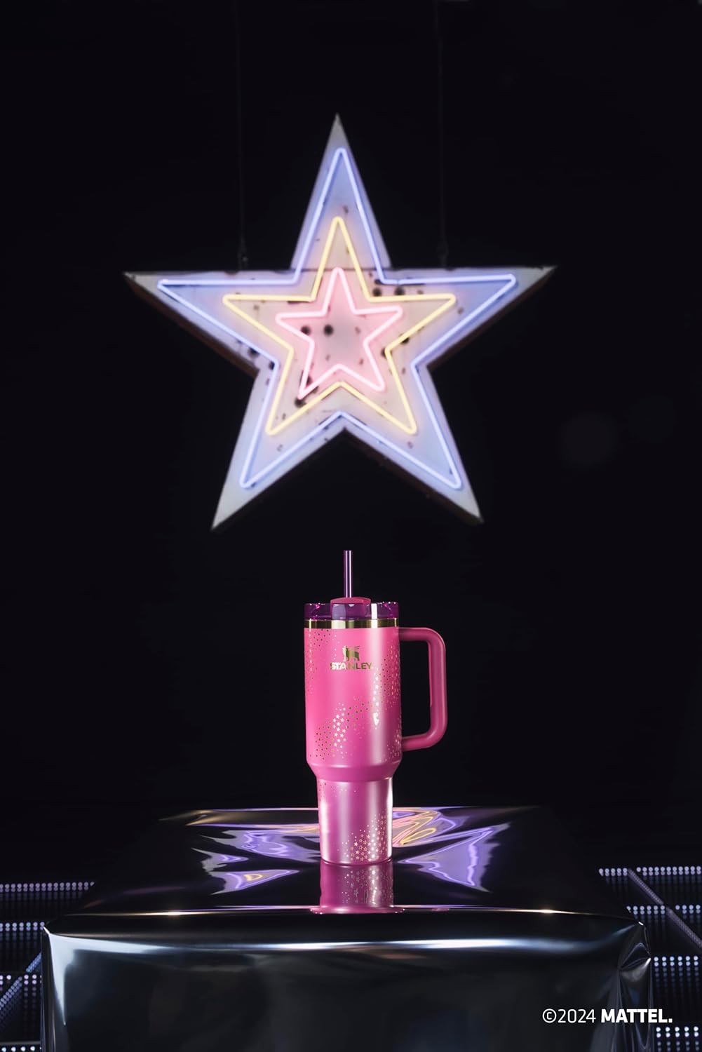 Stanley x Barbie 70s Superstar 40oz Quencher H2.0 Tumbler – Pink MY MODERN MART