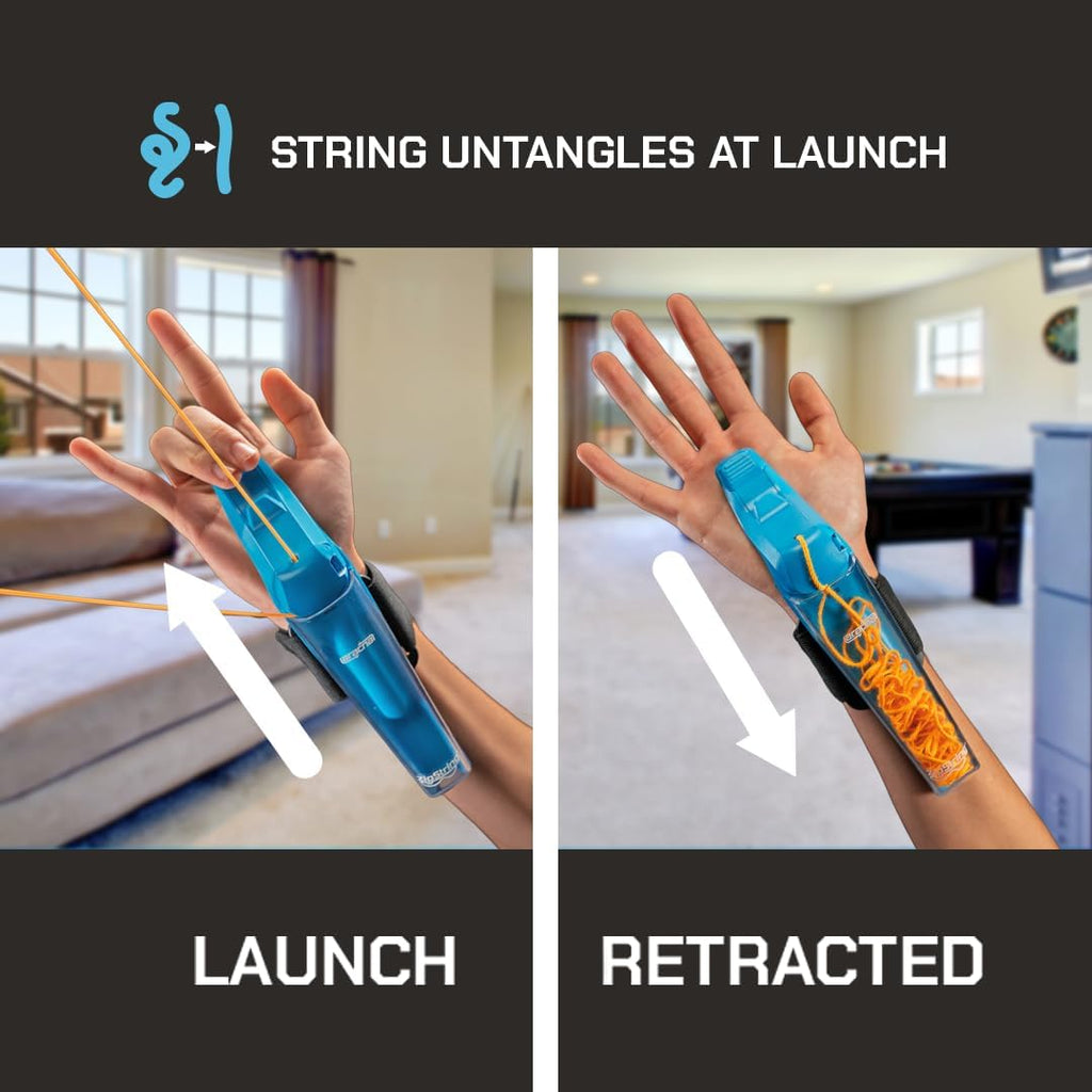 Glow-in-the-Dark String Shooter Toy | Web Shooter Trick Launcher for Kids MY MODERN MART