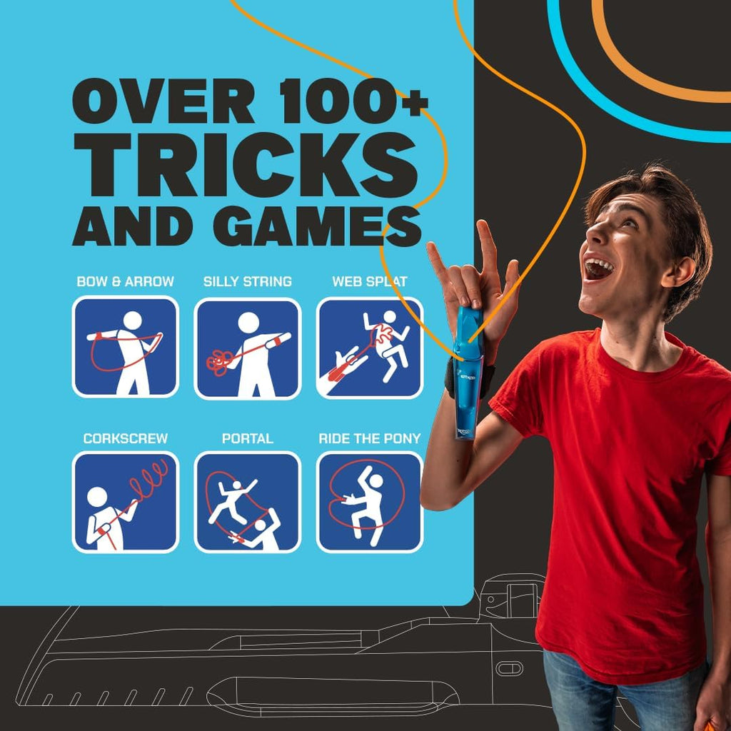 Glow-in-the-Dark String Shooter Toy | Web Shooter Trick Launcher for Kids MY MODERN MART