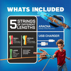 Glow-in-the-Dark String Shooter Toy | Web Shooter Trick Launcher for Kids MY MODERN MART
