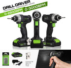 GALAX PRO 20V Cordless Impact Driver 1/4" Hex | Battery, Charger, LED & Bits Set MY MODERN MART