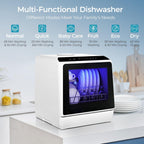 Countertop Dishwasher Portable | 6 Programs, 5L Tank, No Installation Needed MY MODERN MART