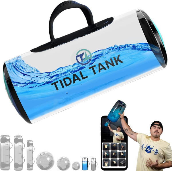 Adjustable water bag kettlebell for balance training