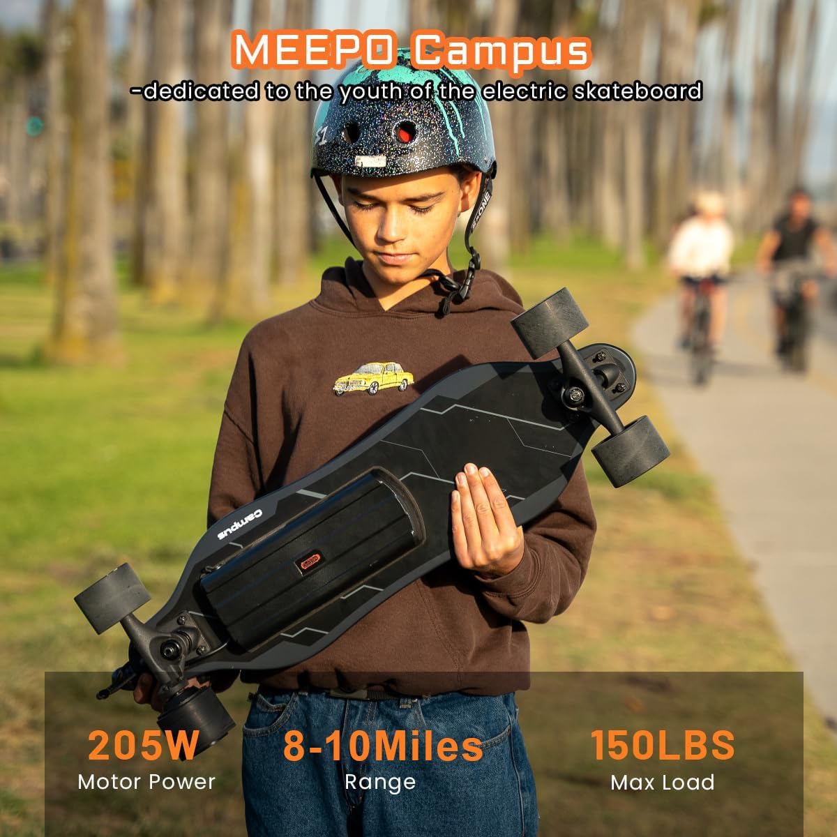 Meepo Campus Electric Skateboard | Beginner E-Skateboard with Remote, 15.5 mph MY MODERN MART