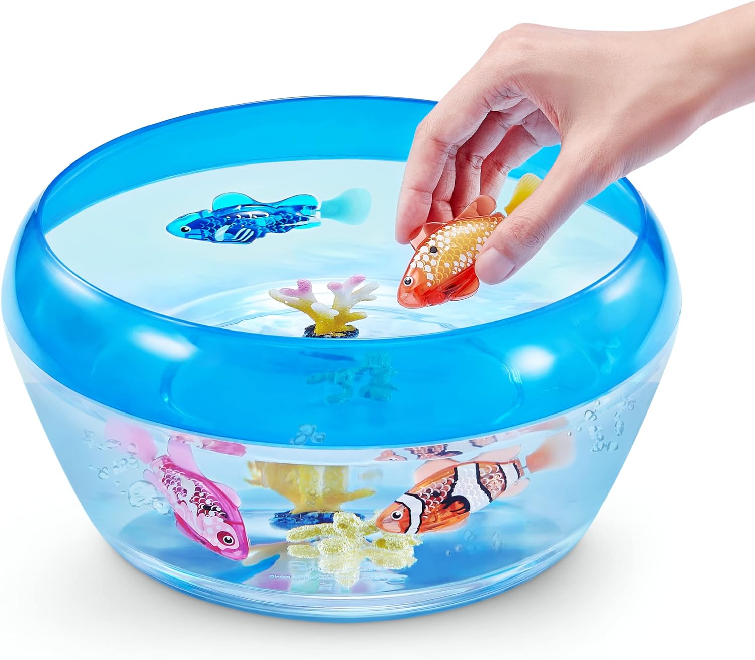 Robo Fish Water-Activated Swimming Toy | Color-Changing Robotic Bath Fish
