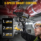 ReliaRoads Cordless Impact Wrench 1/2" for DeWalt 20V | Brushless 900 Ft-lbs, Tool Only MY MODERN MART