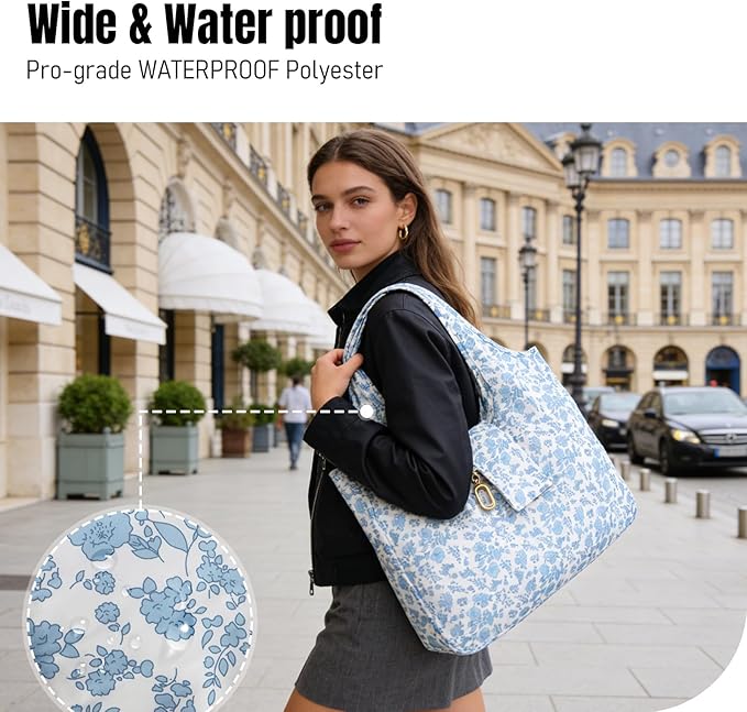 Foldable Keychain Tote Bag – Compact Reusable Floral Bag MY MODERN MART