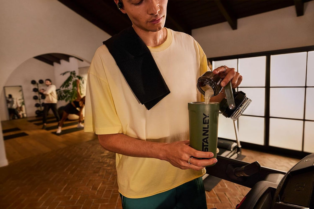 Insulated Stainless Steel Shaker Bottle | Leakproof Protein Shaker with Storage MY MODERN MART