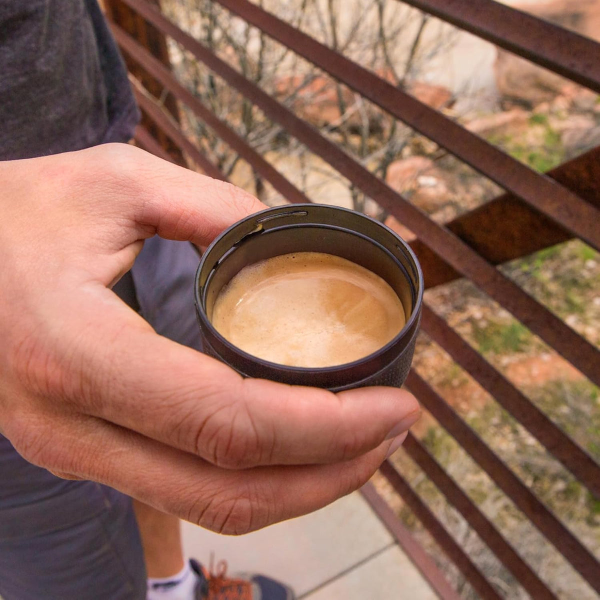 Portable Espresso Maker | Hand-Powered Manual Travel Coffee Machine MY MODERN MART