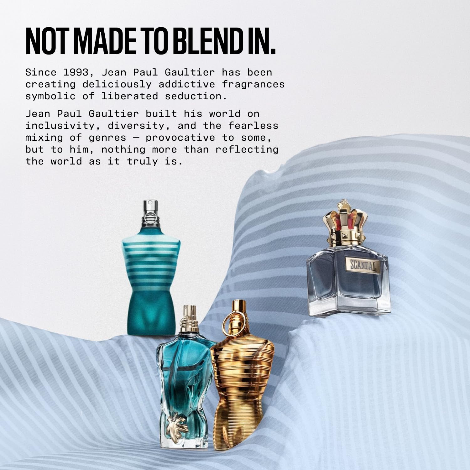 Jean Paul Gaultier Le Male Eau de Toilette for Men – Original Classic