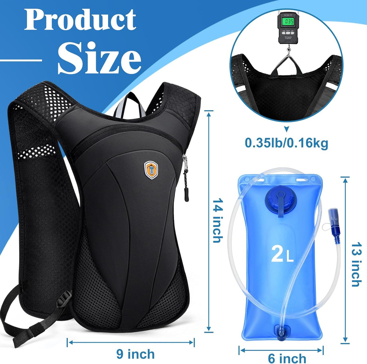 Lightweight Running Hydration Vest – Breathable Trail Pack MY MODERN MART