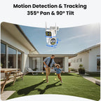 4G Security Camera Outdoor | Dual Lens PTZ with Color Night Vision & 2.5K HD MY MODERN MART
