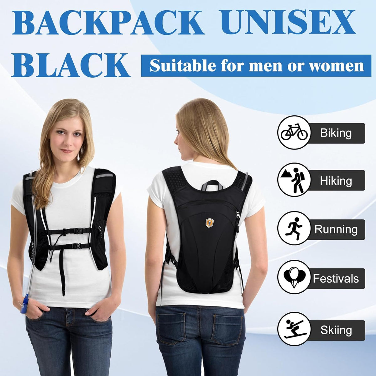 Lightweight Running Hydration Vest – Breathable Trail Pack MY MODERN MART