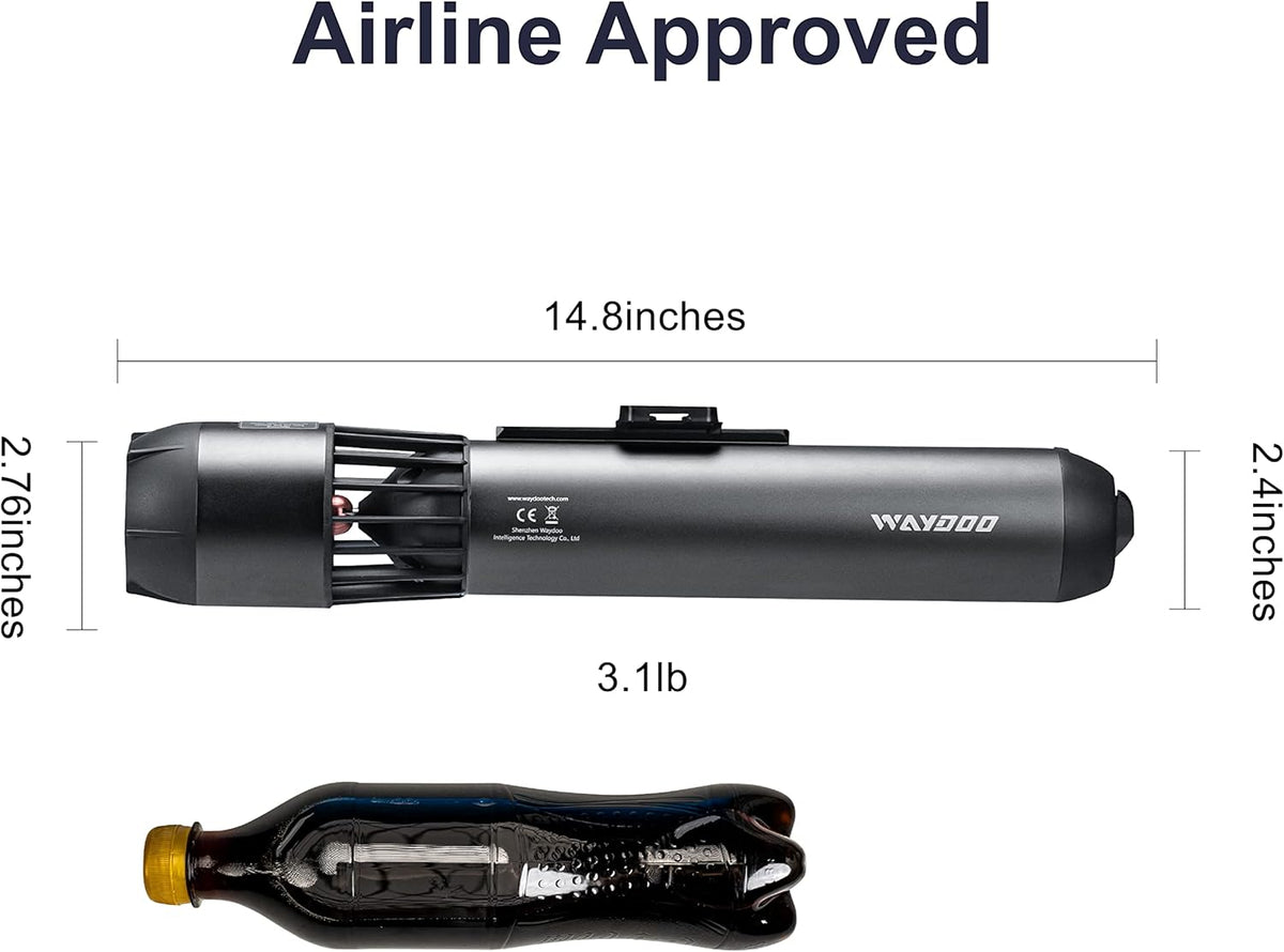 Underwater Sea Scooter – Portable Diving Propeller with 98Wh Travel Battery MY MODERN MART