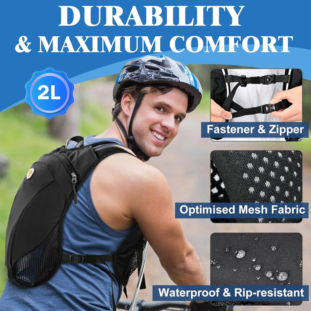 Lightweight Running Hydration Vest – Breathable Trail Pack MY MODERN MART