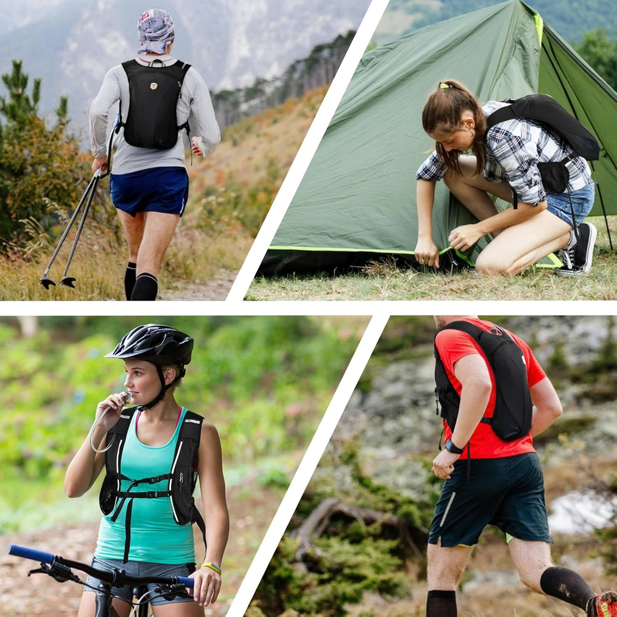 Lightweight Running Hydration Vest – Breathable Trail Pack MY MODERN MART