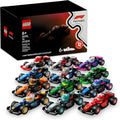 LEGO F1 race car mystery box with 6 mini building sets