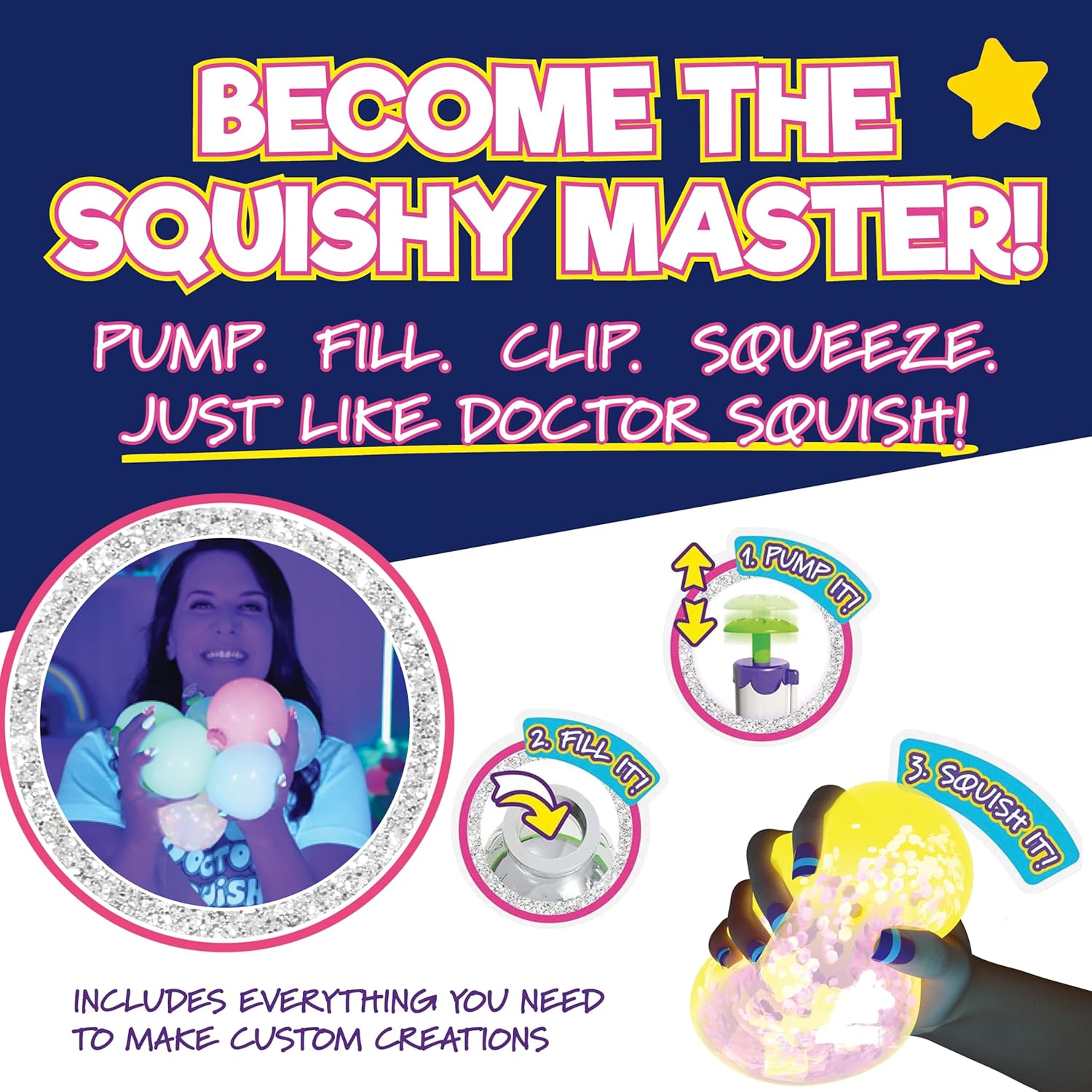 Glow in the Dark Squishy Maker Kit | DIY Squishy Making Set for Kids MY MODERN MART