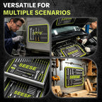 Magnetic Tool Mat with 83 Magnets | Holds Screws & Metal Parts for Car Repair MY MODERN MART