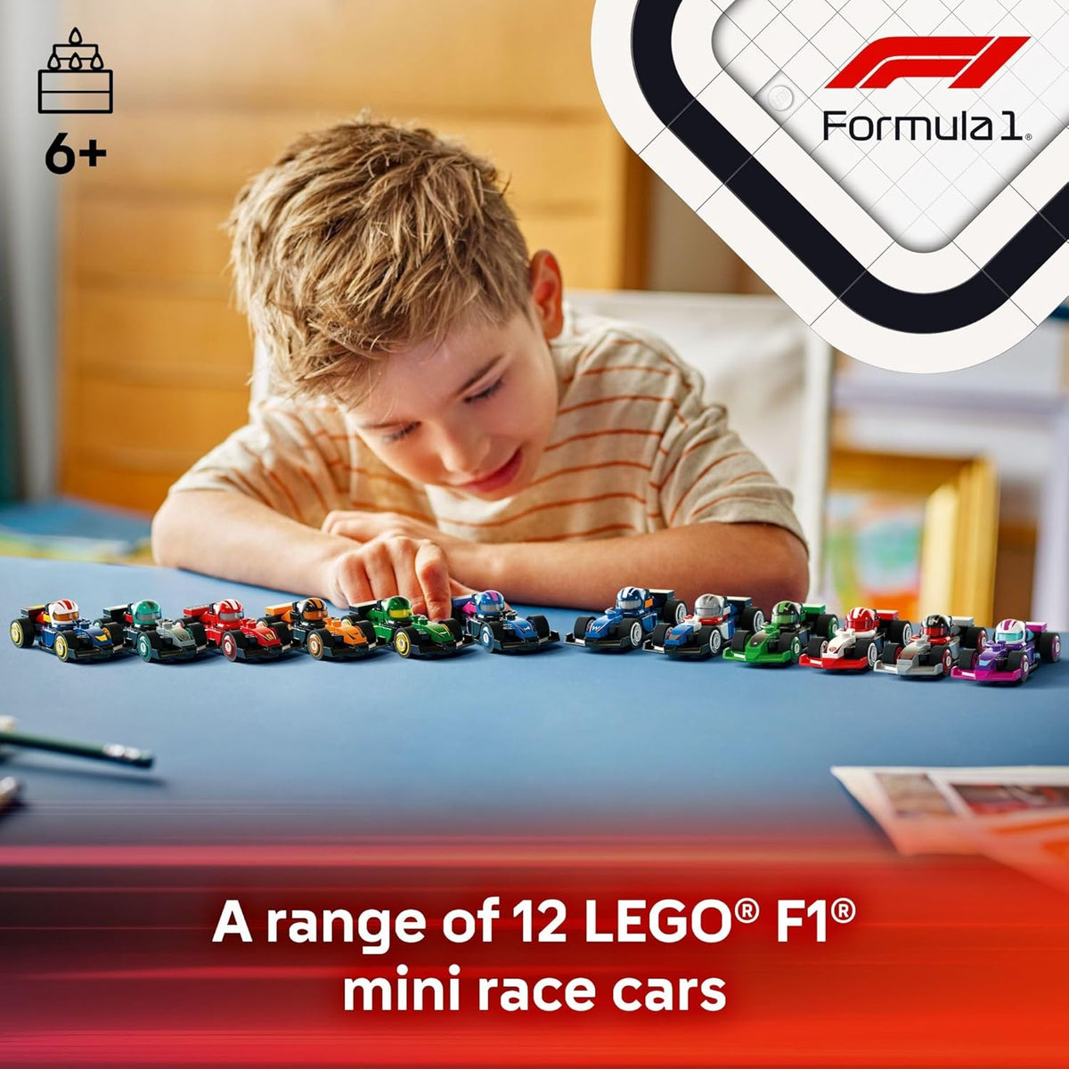 LEGO F1 Race Car Mystery Box | 6 Mini Building Sets, Collectible Cars for Kids MY MODERN MART