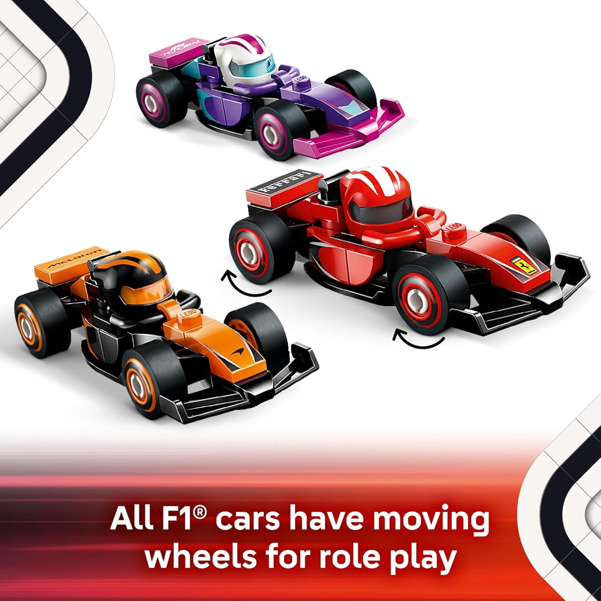 LEGO F1 Race Car Mystery Box | 6 Mini Building Sets, Collectible Cars for Kids MY MODERN MART