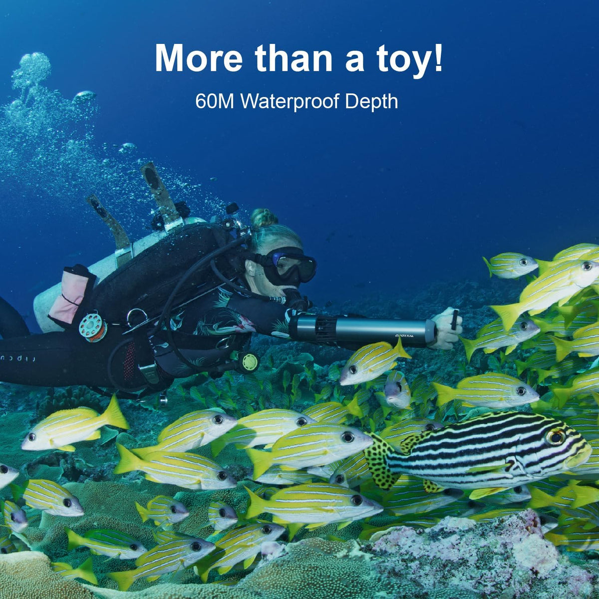 Underwater Sea Scooter – Portable Diving Propeller with 98Wh Travel Battery MY MODERN MART