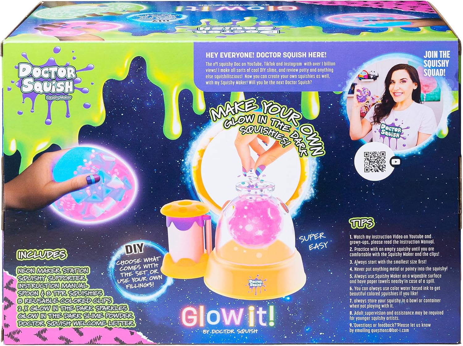 Glow in the Dark Squishy Maker Kit | DIY Squishy Making Set for Kids MY MODERN MART