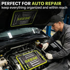 Magnetic Tool Mat with 83 Magnets | Holds Screws & Metal Parts for Car Repair MY MODERN MART