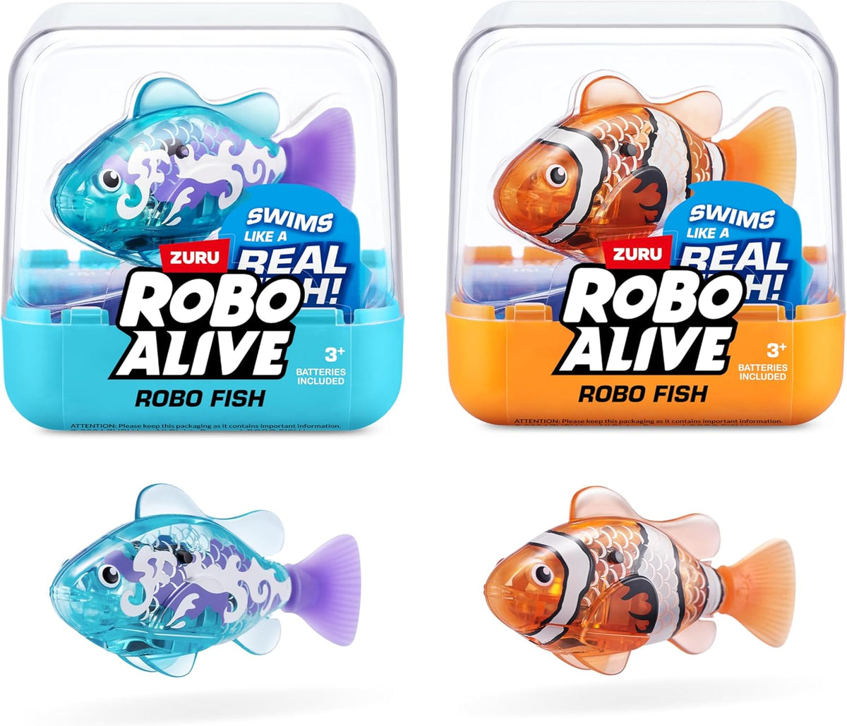 Robo Fish water-activated robotic swimming toy