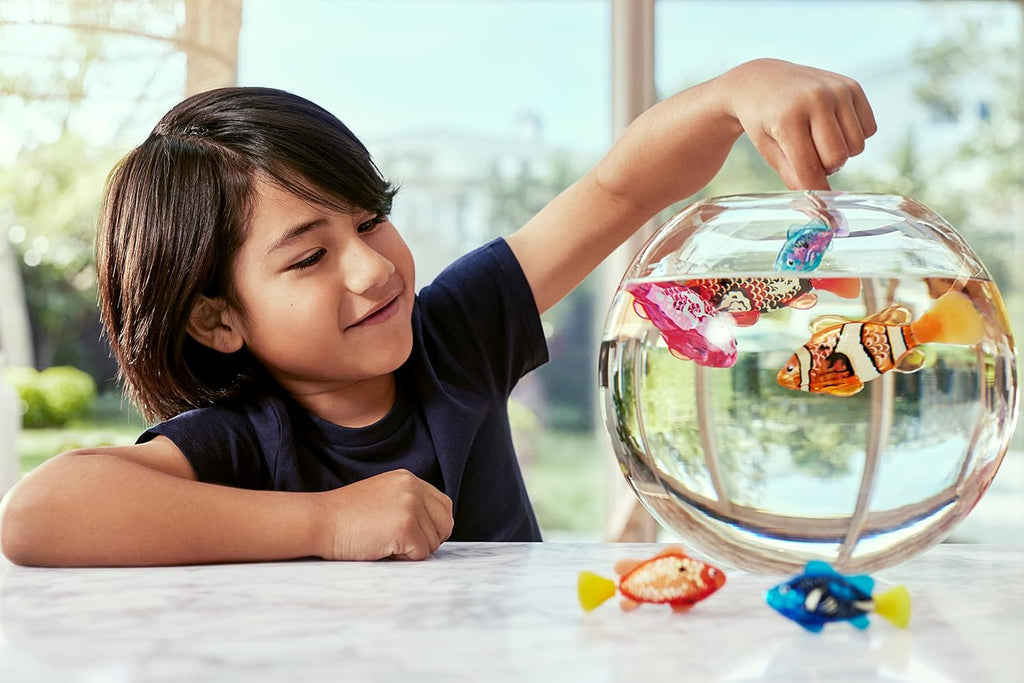 Robo Fish Water-Activated Swimming Toy | Color-Changing Robotic Bath Fish
