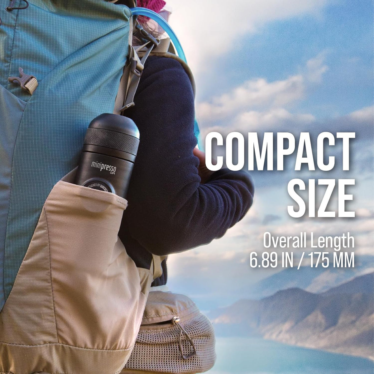 Portable Espresso Maker | Hand-Powered Manual Travel Coffee Machine MY MODERN MART