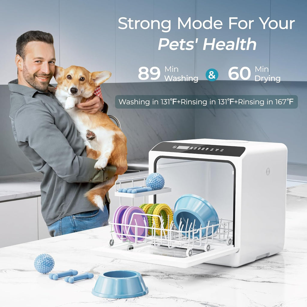 Countertop Dishwasher Portable | 6 Programs, 5L Tank, No Installation Needed MY MODERN MART