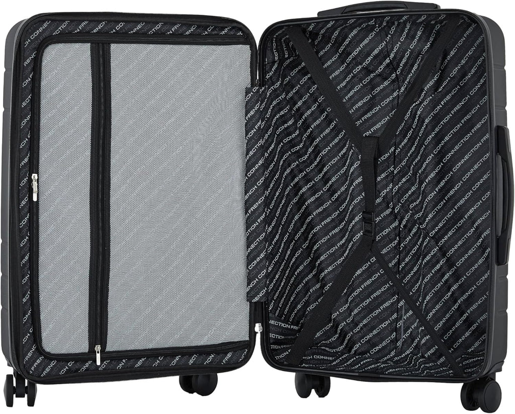 Carry On Luggage with USB Charging Port & Cup Holder | French Connection MY MODERN MART
