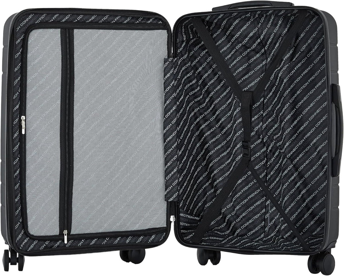 Carry On Luggage with USB Charging Port & Cup Holder | French Connection MY MODERN MART