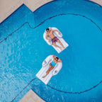 Motorized Pool Lounger Float | 360° Electric Inflatable Chair with Cupholder