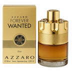 Azzaro Forever Wanted perfume bottle and packaging on a white background