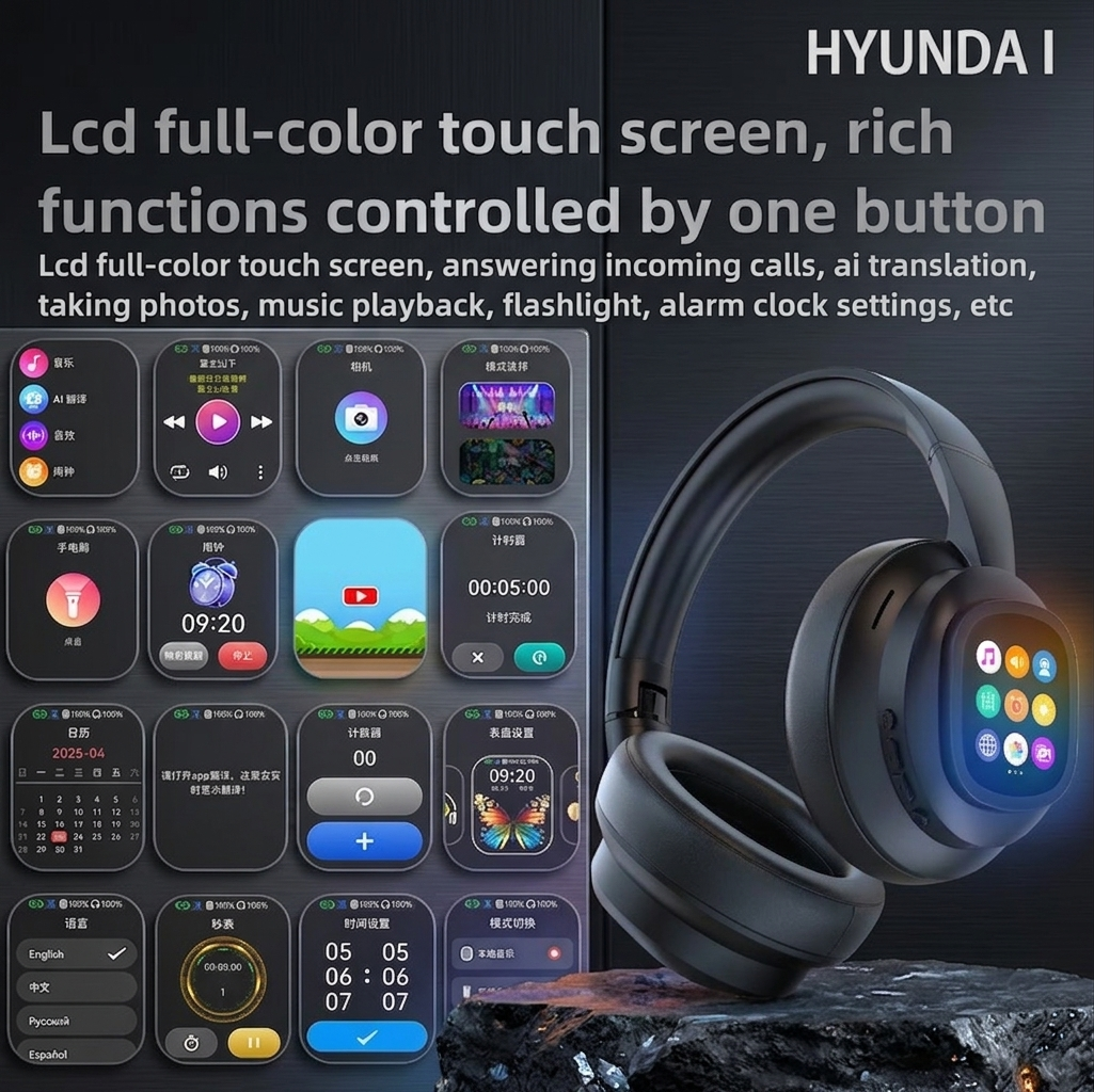 Wireless Headphones with AI Translation – 100+ Languages MY MODERN MART