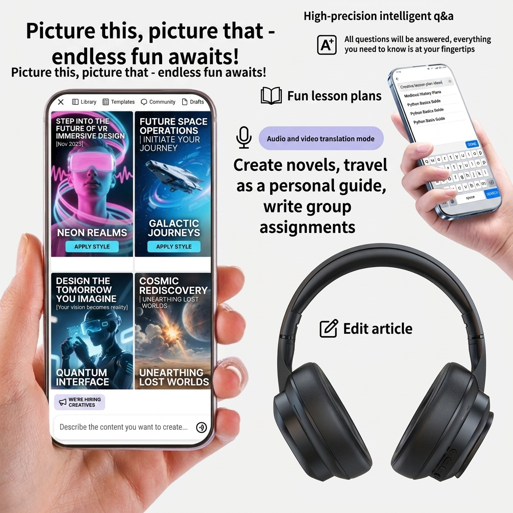 Wireless Headphones with AI Translation – 100+ Languages MY MODERN MART