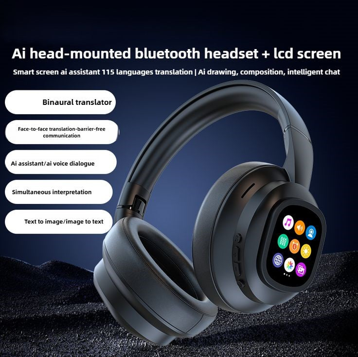 Wireless Headphones with AI Translation – 100+ Languages MY MODERN MART