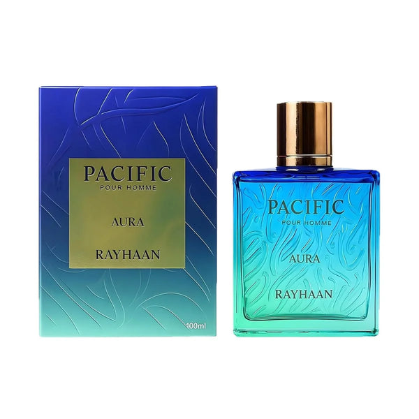 Rayhaan Pacific Aura EDP 100ml men’s fresh aquatic fragrance